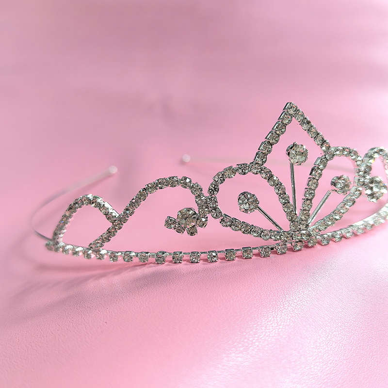 Women Knight Accessories - Corona nupcial de cristal de lujo