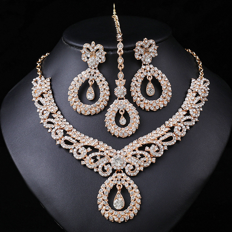 Women Jewelry Accessories For Black Dress - Pendientes de cristal geométricos de Color