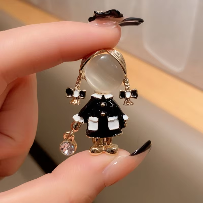 Women Jewelry Accessories For Black Dress - Exquisitos y Adorables Broches de Esmalte