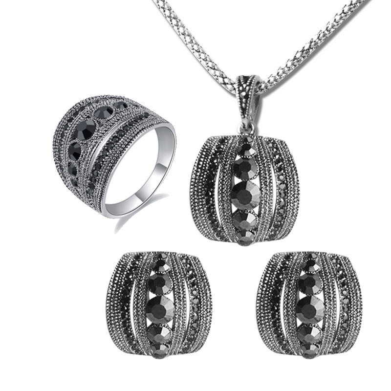 Women Jewelry Accessories For Black Dress - Tamaño 6-10 conjuntos de joyería de