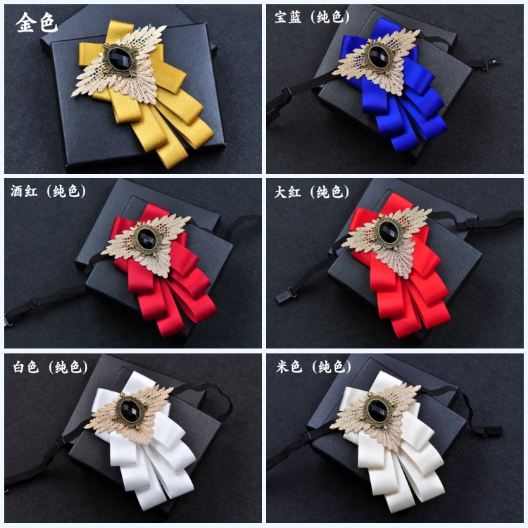Pajarita a cuadros Retro para  - Women Jewelry Accessories For Black Dress reseña y precio