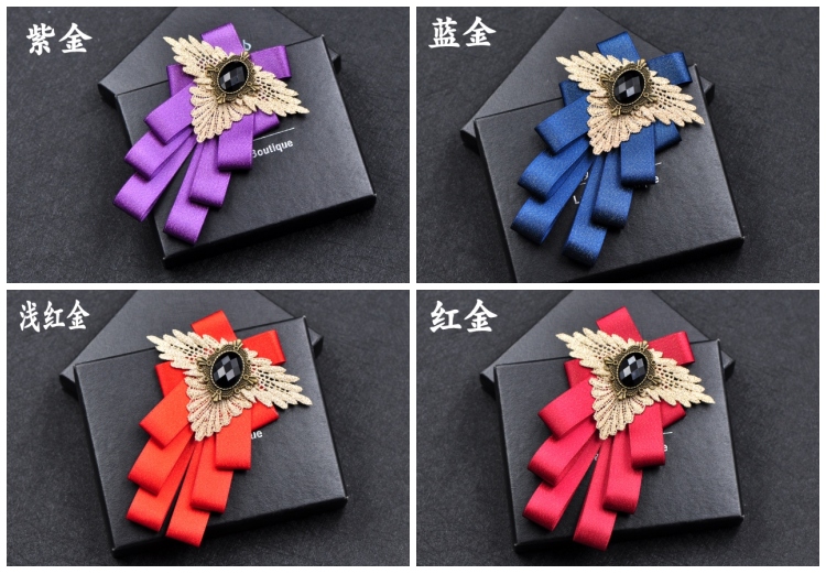 Pajarita a cuadros Retro para  - Women Jewelry Accessories For Black Dress reseña y precio