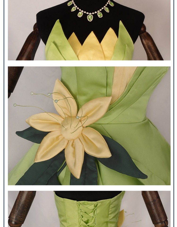Disfraz de princesa Tiana, dis - Women Knight Accessories reseña y precio