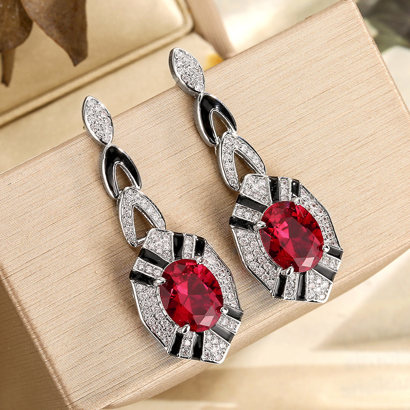 Pendientes colgantes de esmera - Women Jewelry Accessories For Black Dress reseña y precio