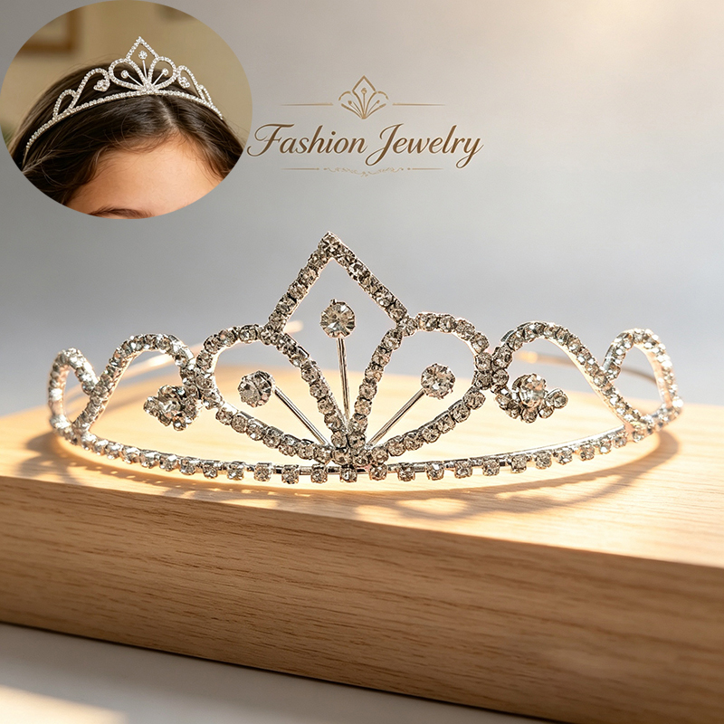 Corona nupcial de cristal de l - Women Knight Accessories reseña y precio