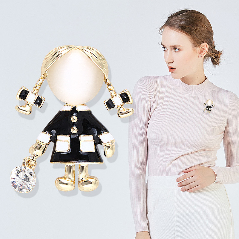 Exquisitos y Adorables Broches - Women Jewelry Accessories For Black Dress reseña y precio