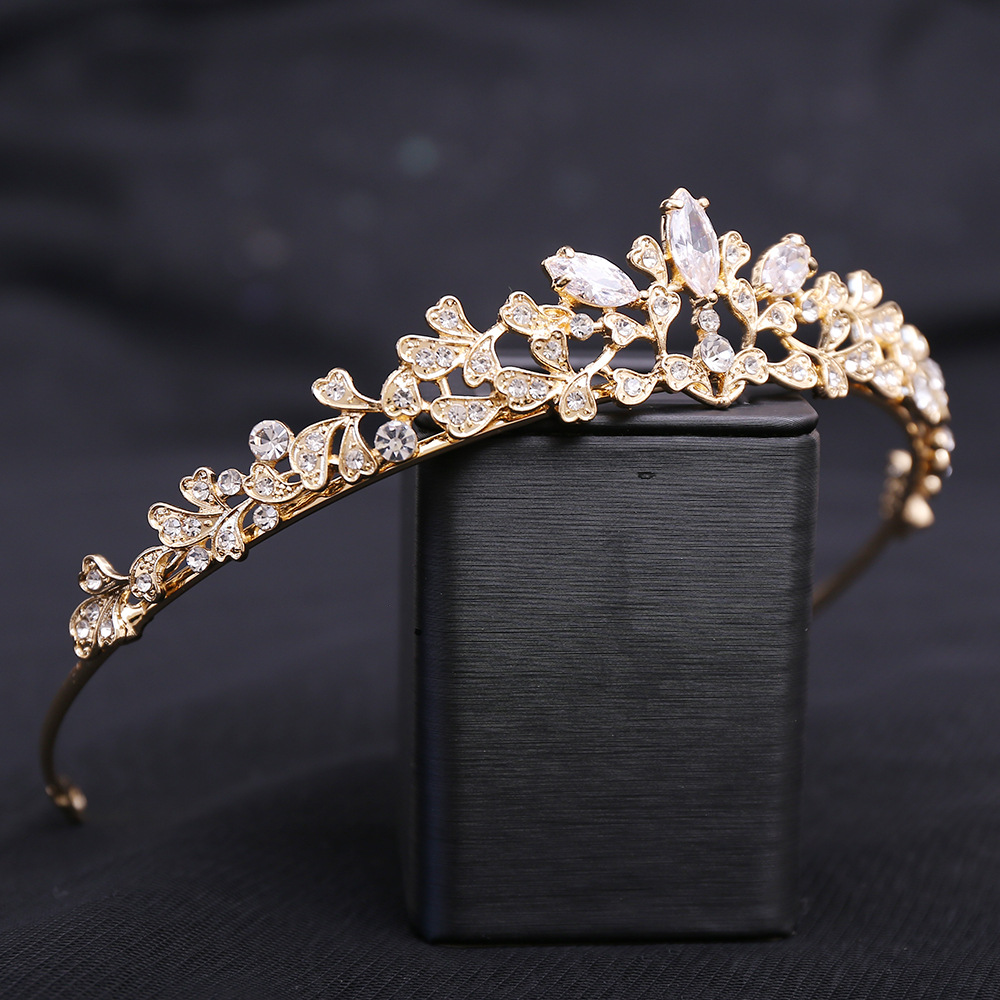 Corona nupcial barroca de lujo - Women Jewelry Accessories For Black Dress reseña y precio