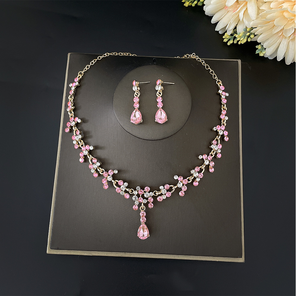 Conjunto de joyería de Boda nu - Women Jewelry Accessories For Black Dress reseña y precio