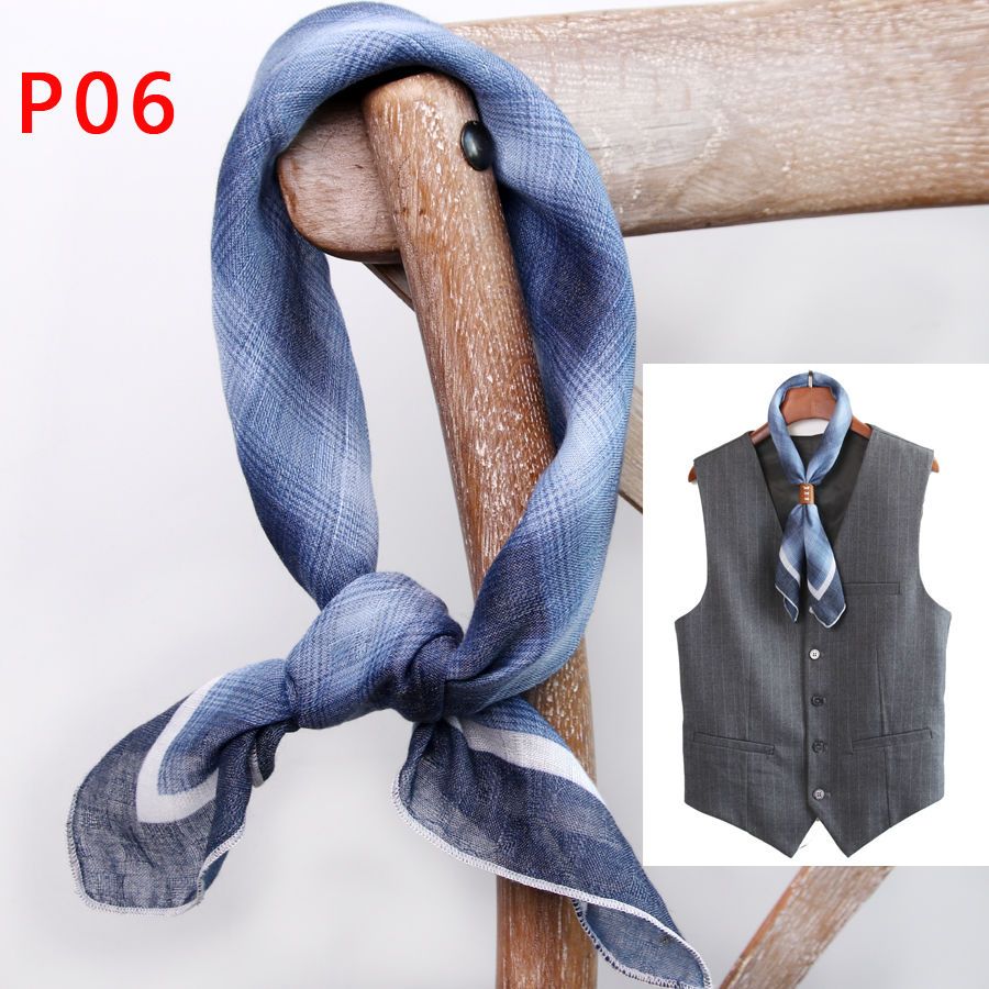 Bufanda cuadrada para hombre c - Silk Scarf Square reseña y precio