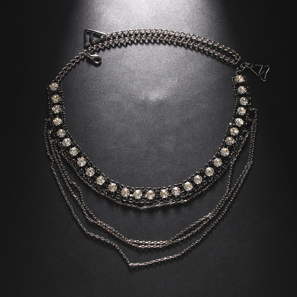 Stonefans-Correa de hombro en  - Women Jewelry Accessories For Black Dress reseña y precio