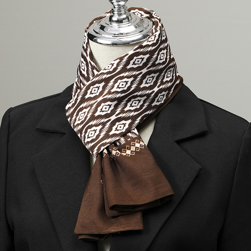 Bufanda para hombre, bufanda d - Silk Scarf Square reseña y precio